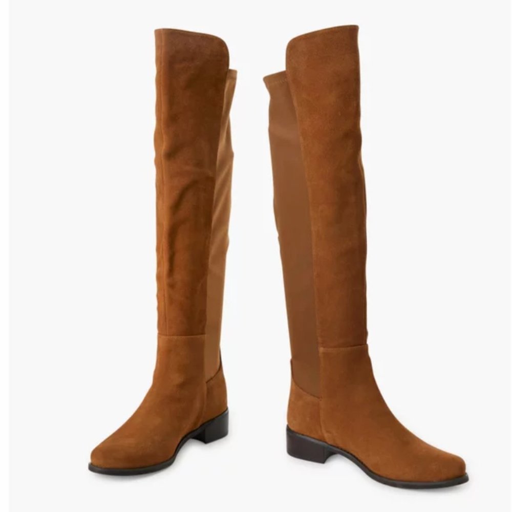 Blondo x Tuckernuck Camel Suede Waterproof Over The Knee Velma Presto Boots